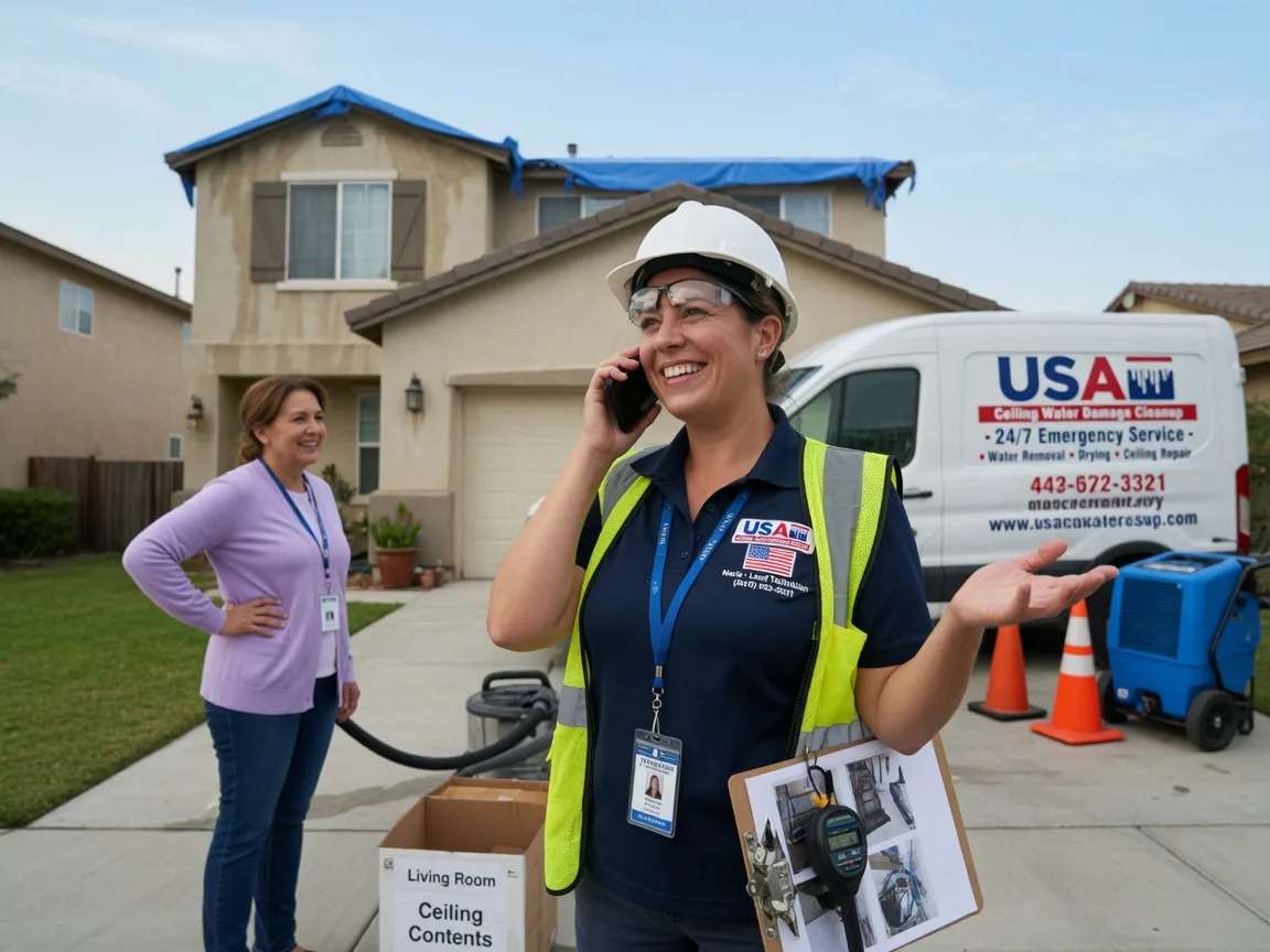 Ceiling Water Damage Restoration Lillian, TX FAQs